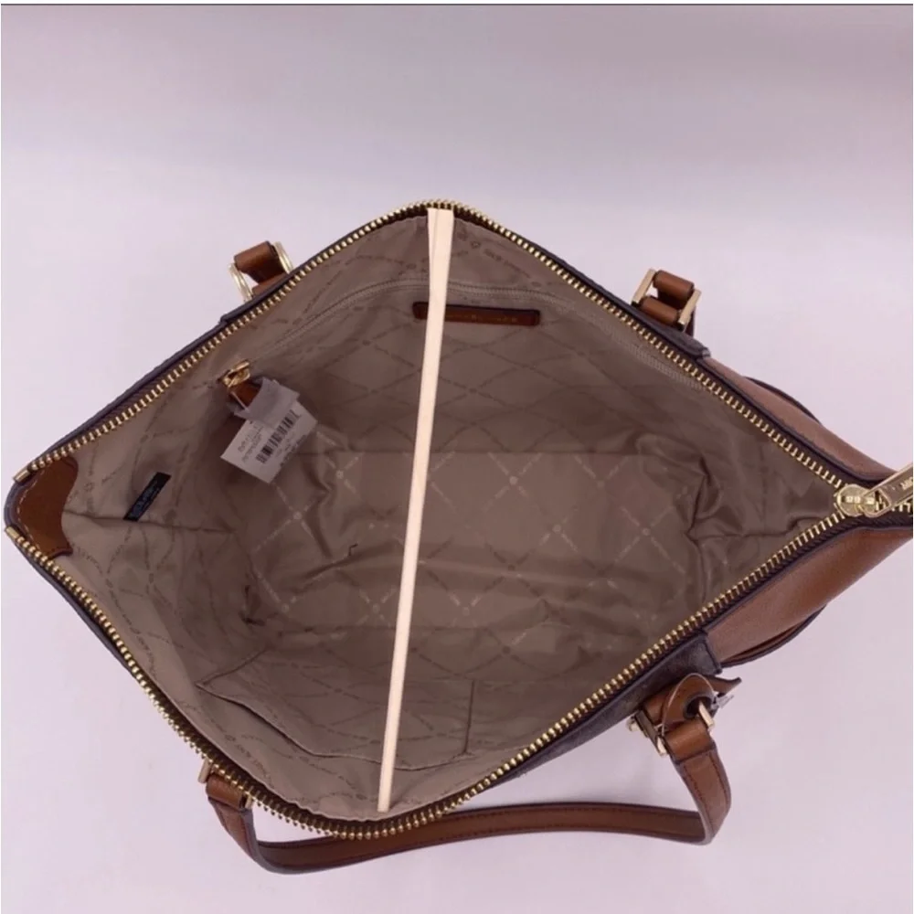Michael Kors Charlotte Top-Zip Tote Bag